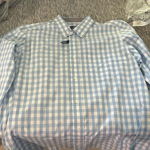 Men’s button down dress shirt.
